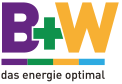 Bild zeigt das Logo von B+W.